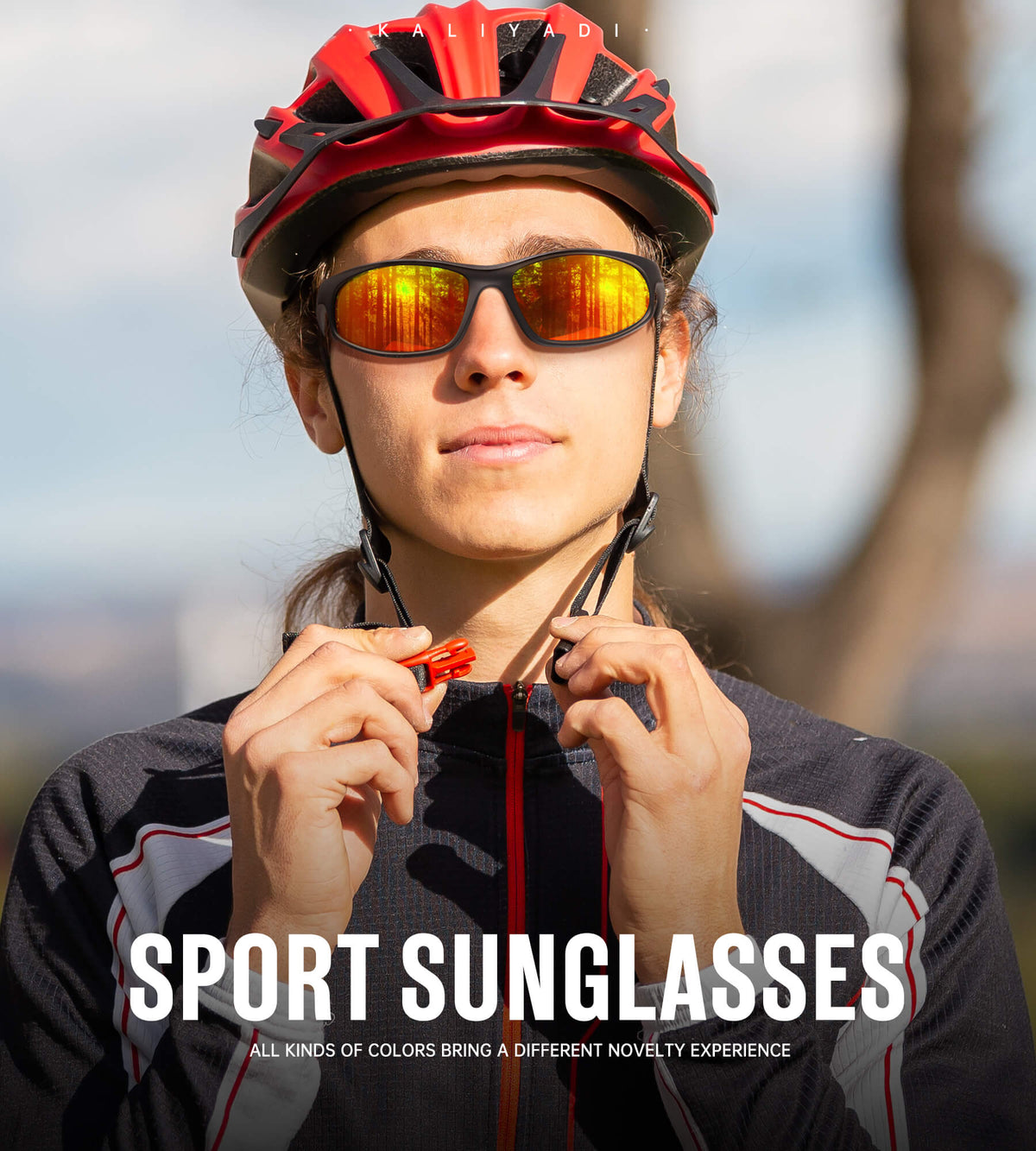 Mens Polarized Sunglasses for Running Cycling Fishing with UV Protection (S90-1-3-4)