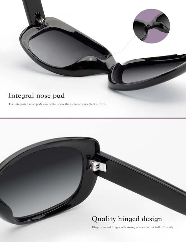 Graceful Square Polarized Sunglasses S20-1