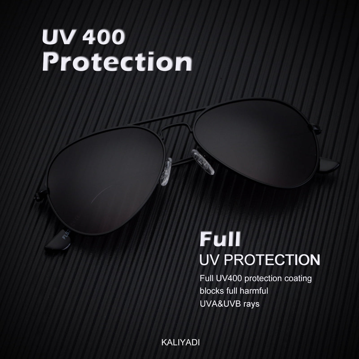 KALIYADI Sunglasses for Men Women Aviator Sun Glasses Polarized Lens UV400 Blocking-3 Pack WMS24-1L-2L-5L