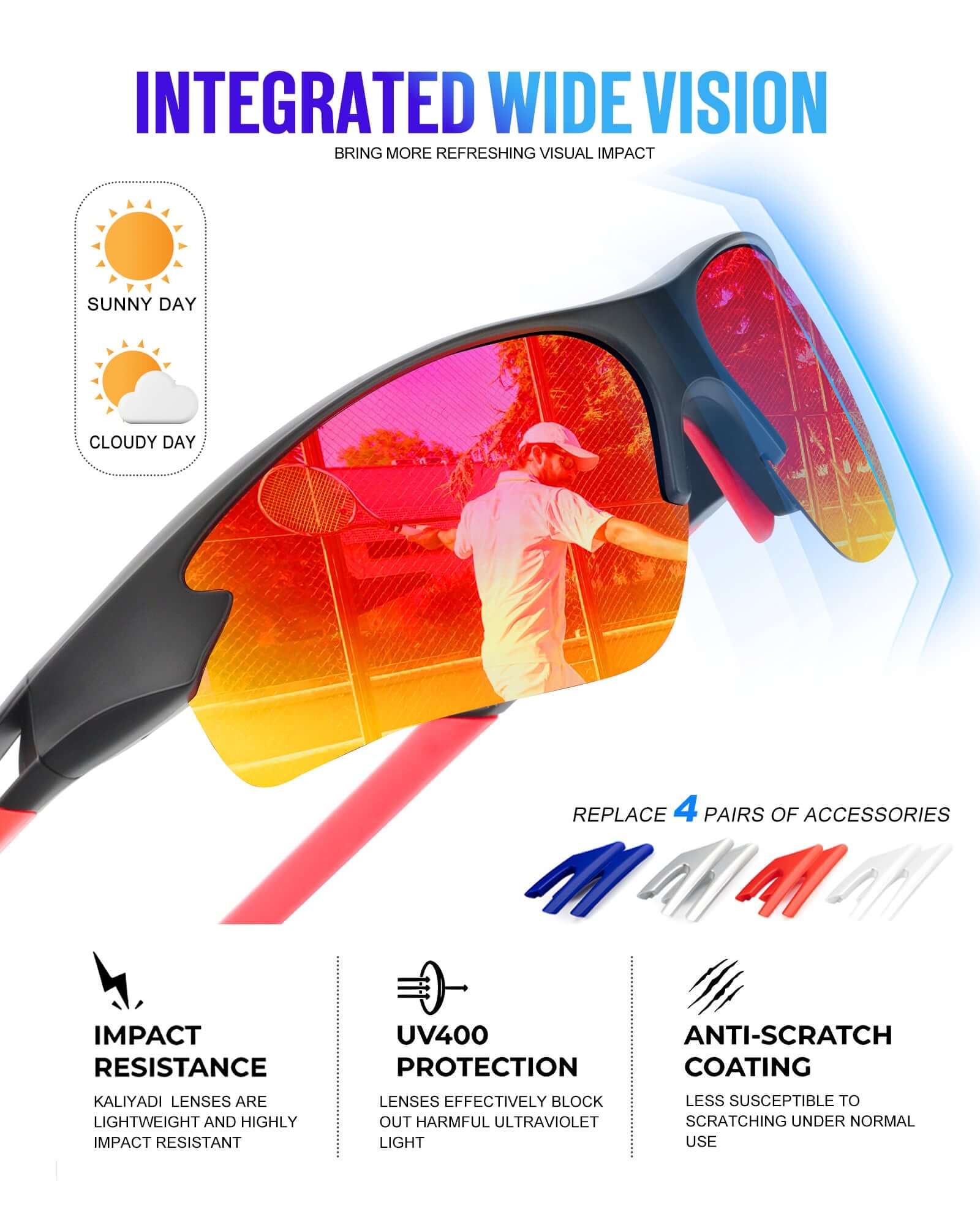 Sports Sunglasses S61-1-4-6