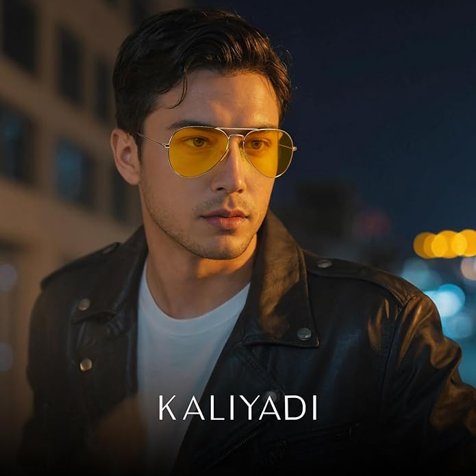 KALIYADI Classic Aviator Sunglasses for Men Women Driving Sun glasses Polarized Lens UV Blocking S24-17-17-17