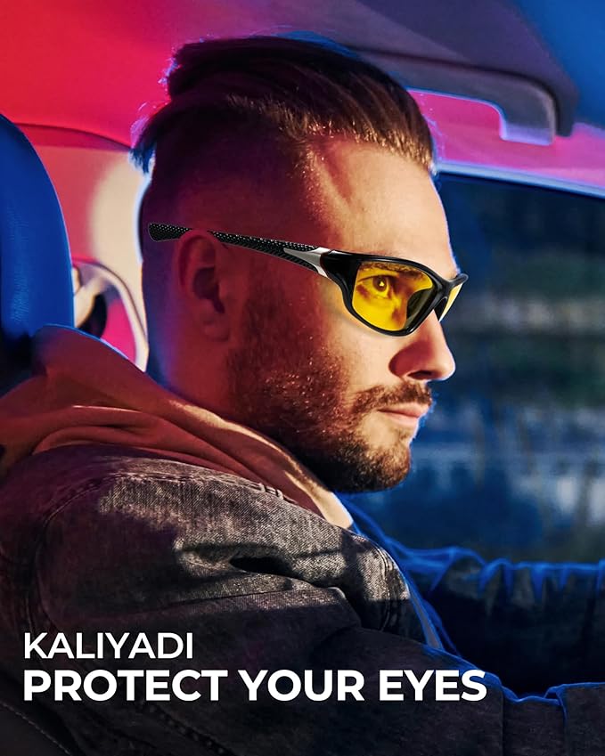 KALIYADI 4 Pack Polarized Sunglasses-Men Sports Sun-glasses: Mens Sunglasses UV Protection for Fishing Driving Cycling S64-10-10-10