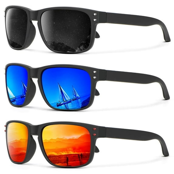 Rivets Square Sunglasses S66-2-7-9