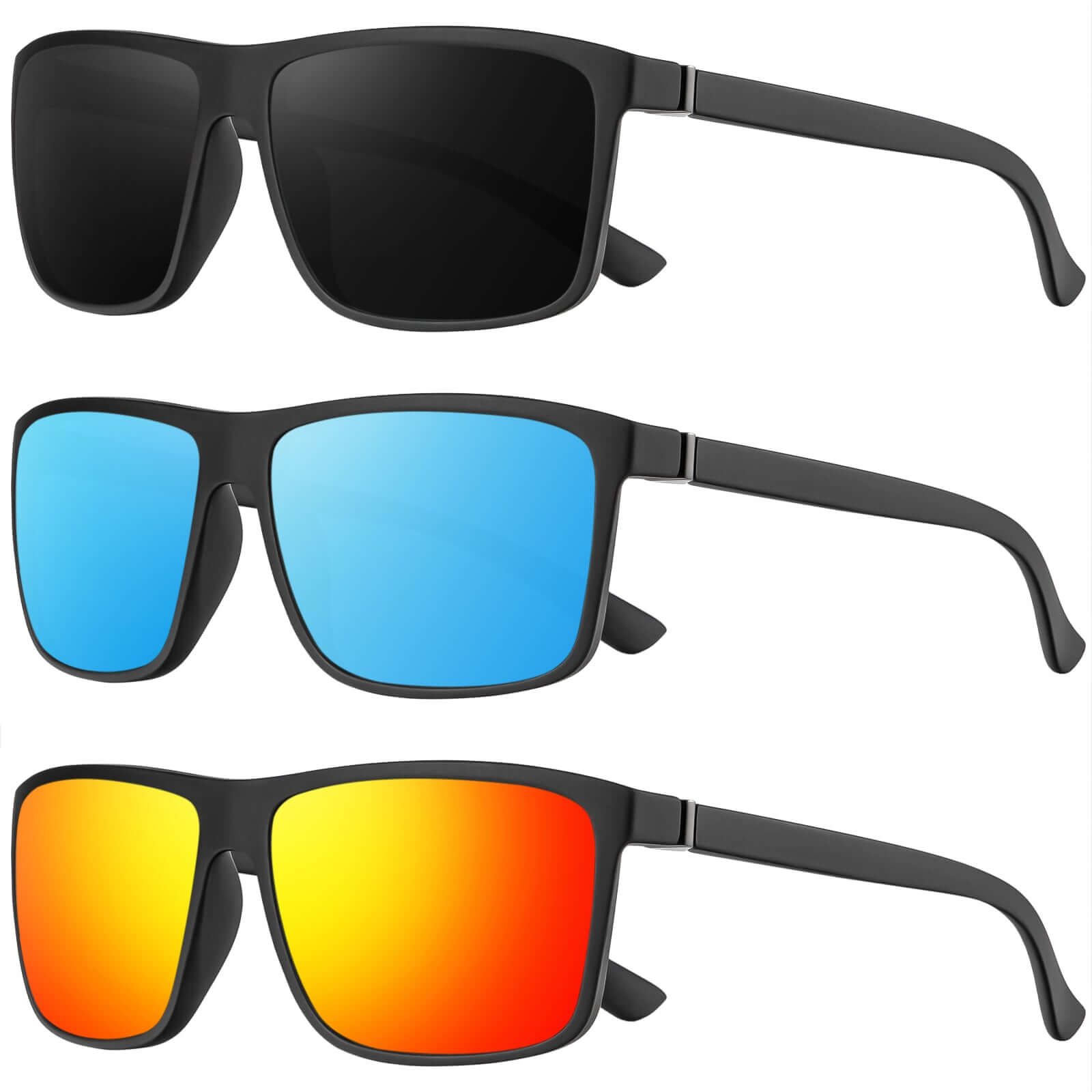 Classic Rectangle Sunglasses S11-1-3-4