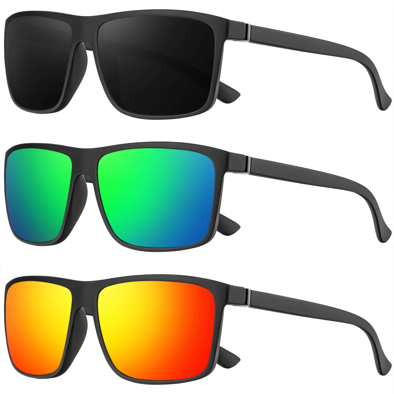 Classic Rectangle Sunglasses S11-1-3-5