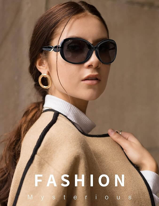 Jackie O Polarized Sunglasses S3702-2