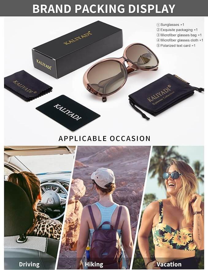 Jackie O Polarized Sunglasses S3702-2