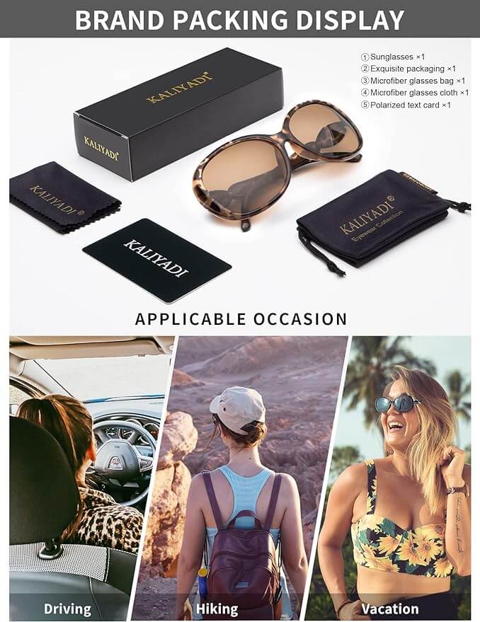 Jackie O Polarized Sunglasses S3702-3