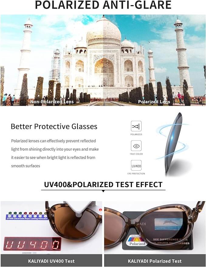 Jackie O Polarized Sunglasses S3702-4
