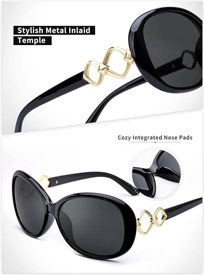 Jackie O Polarized Sunglasses S3703-1