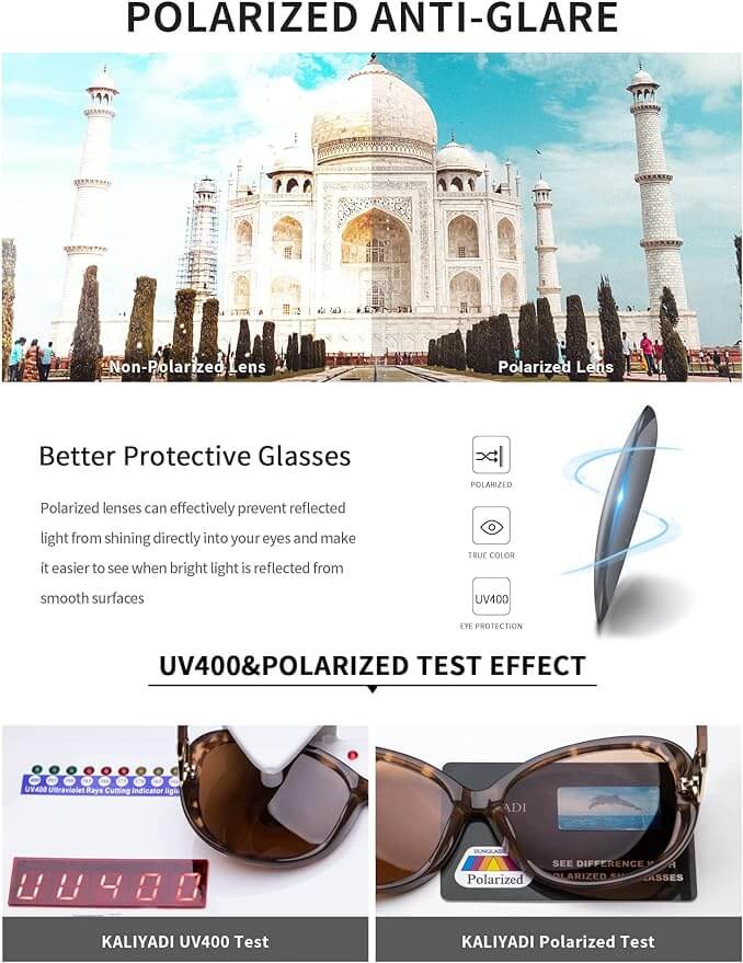 Jackie O Polarized Sunglasses S3703-2