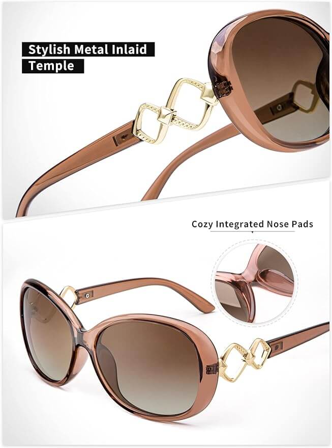 Jackie O Polarized Sunglasses S3703-2