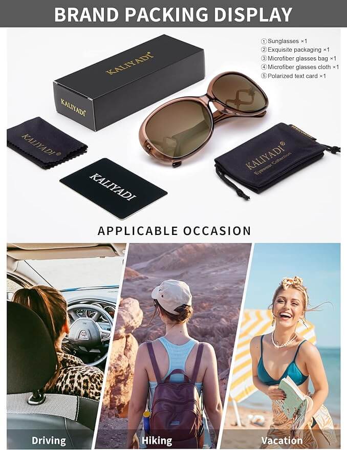 Jackie O Polarized Sunglasses S3703-2