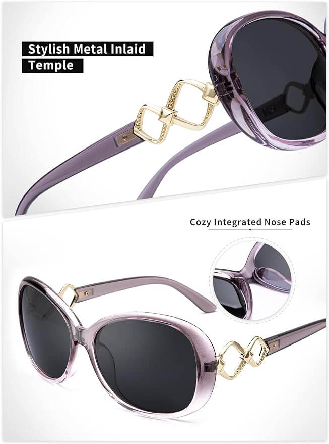 Jackie O Polarized Sunglasses S3703-4