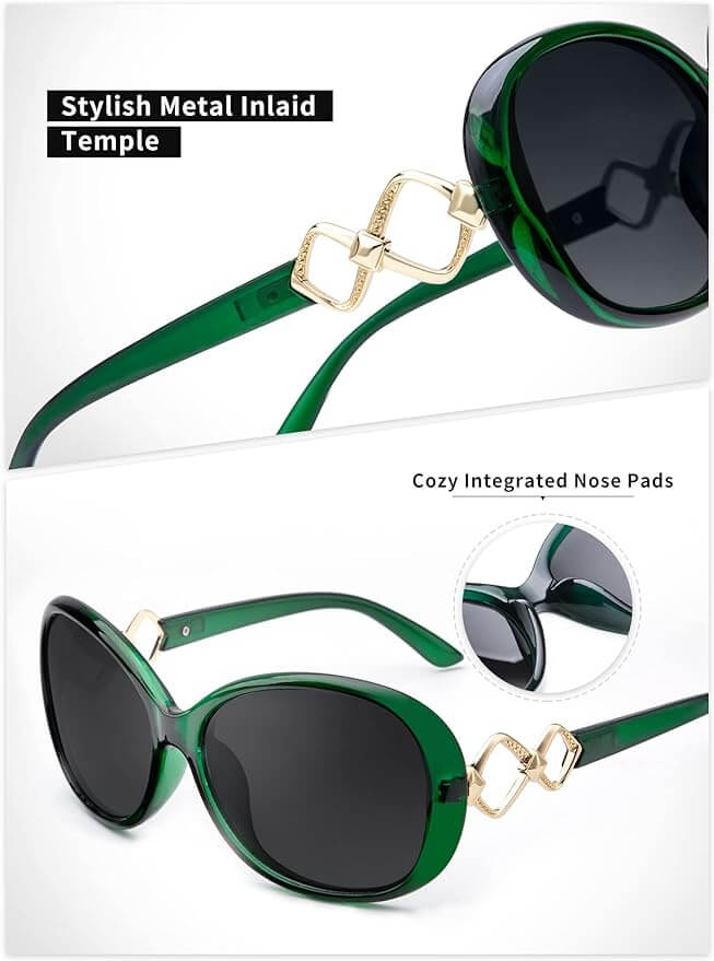 Jackie O Polarized Sunglasses S3703-5