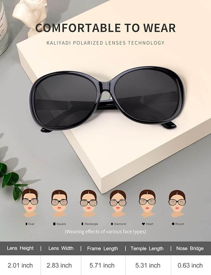 Jackie O Polarized Sunglasses S3704-1