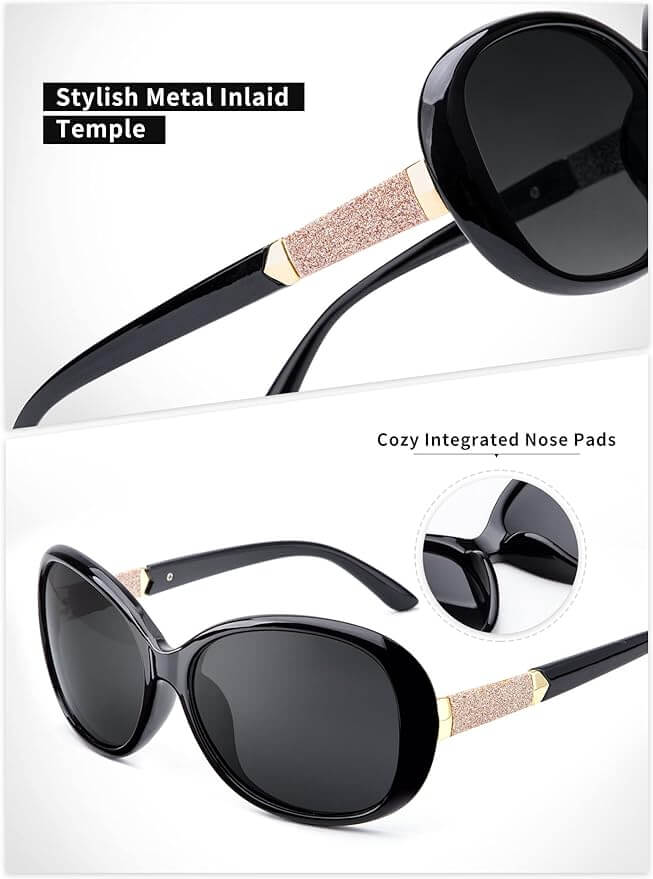 Jackie O Polarized Sunglasses S3704-1