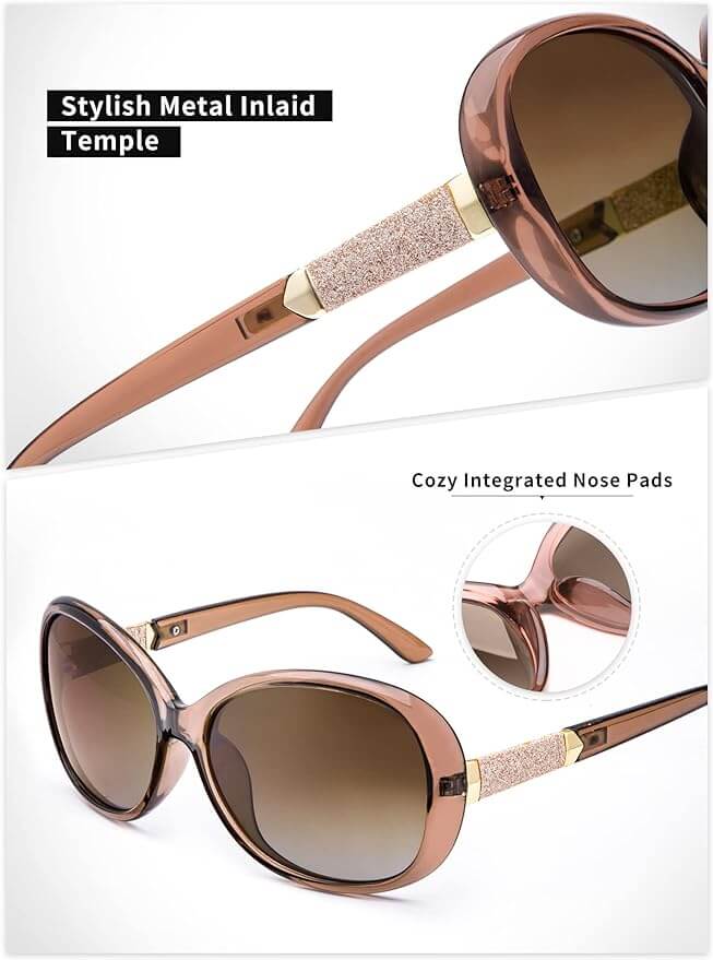 Jackie O Polarized Sunglasses S3704-2