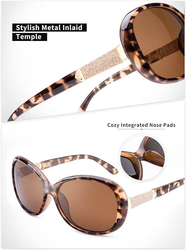 Jackie O Polarized Sunglasses S3704-3