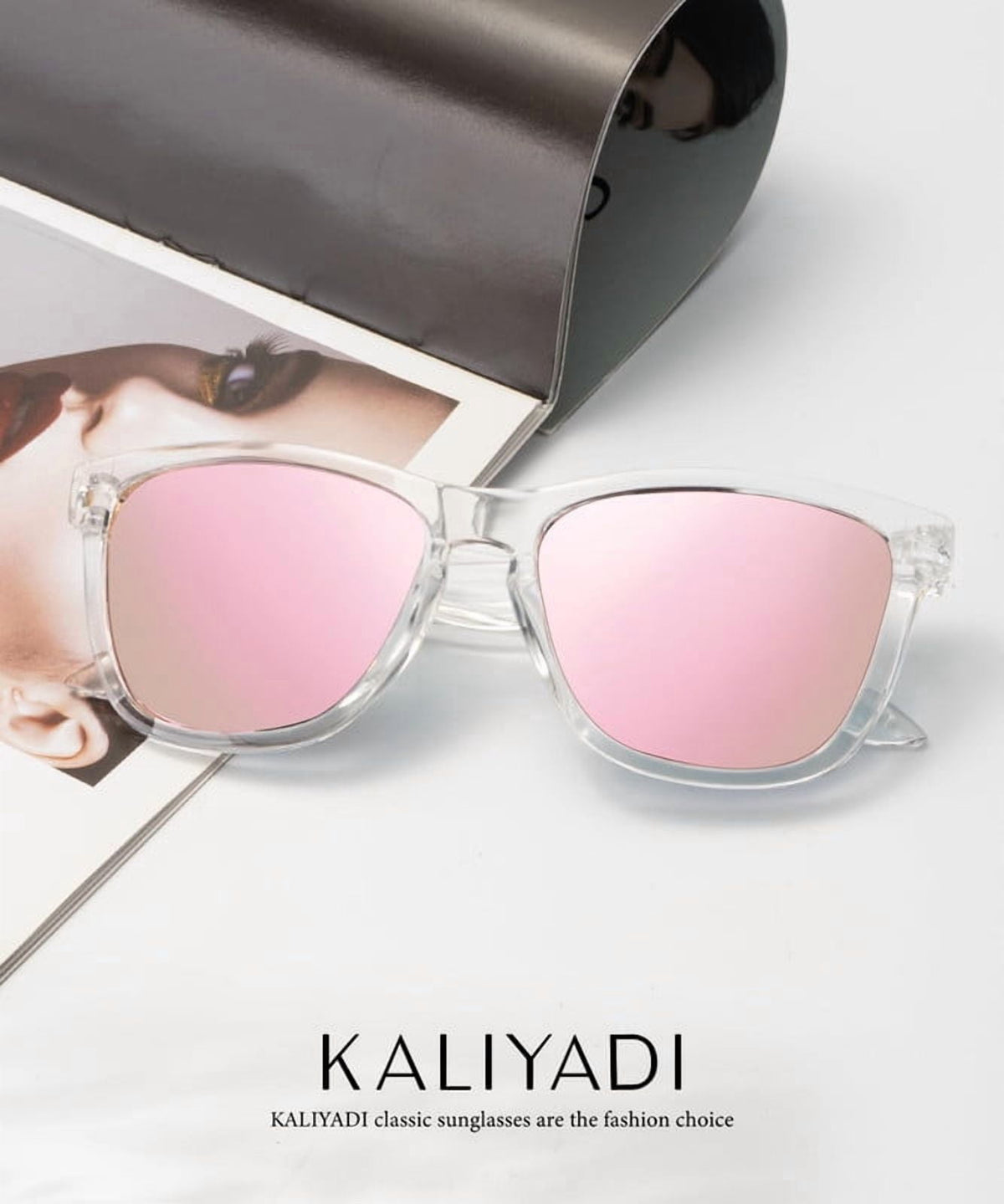 KALIYADI Polarized Sunglasses for Women Men Retro Square Sun Glasses UV Protection WMS06-15-16-18