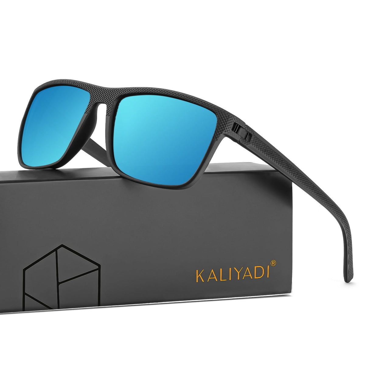 KALIYADI Polarized Sunglasses for Men,Lightweight Sun Glasses with UV Protection for Driving Fishing Golf S45