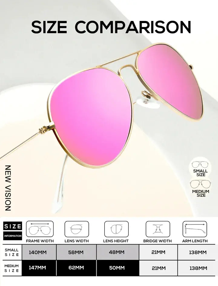 Classic Aviator Sunglasses S24-4