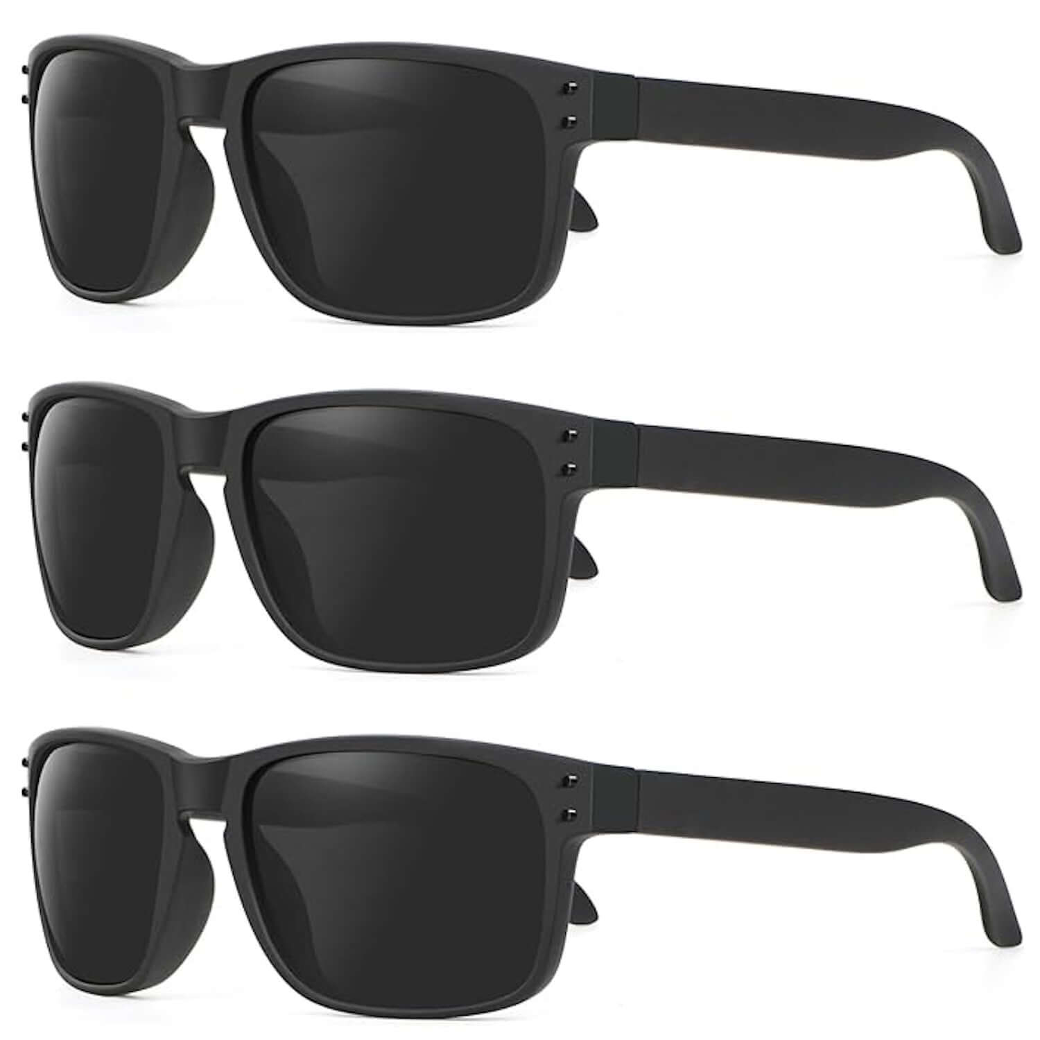 Rivets Square Sunglasses S66-1-1-1