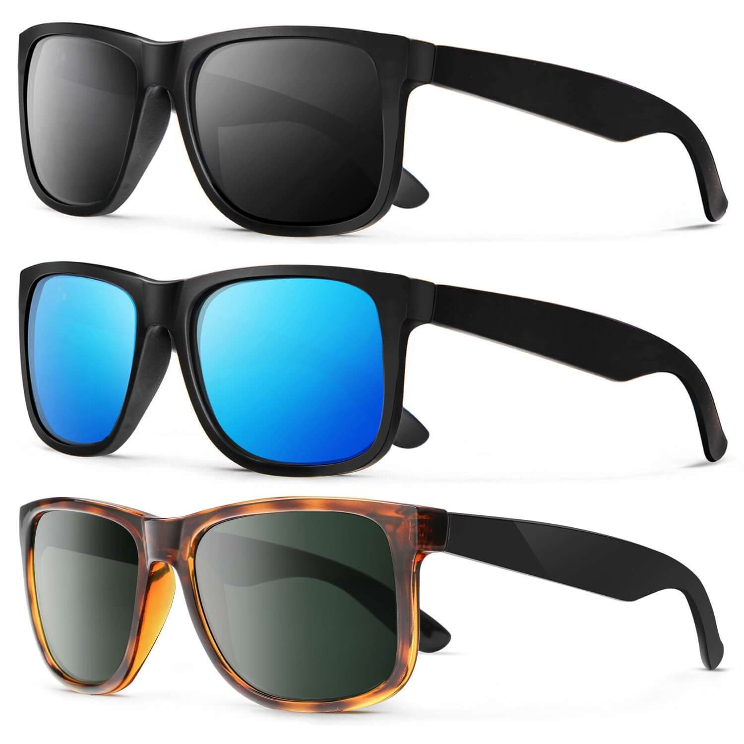 Classic Rectangle Sunglasses S65-1-2-7