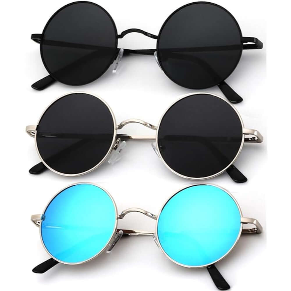 Round Polarized Sunglasses S36-1-3-6