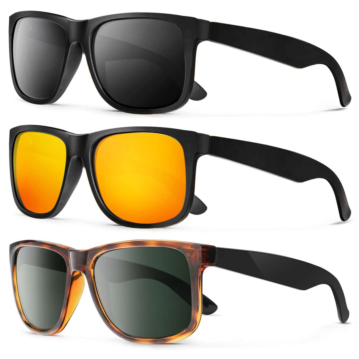 Classic Rectangle Sunglasses S65-1-4-7