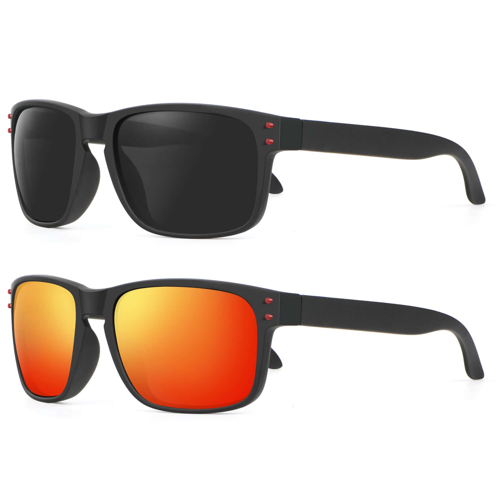 Rivets Square Sunglasses S66-1-9