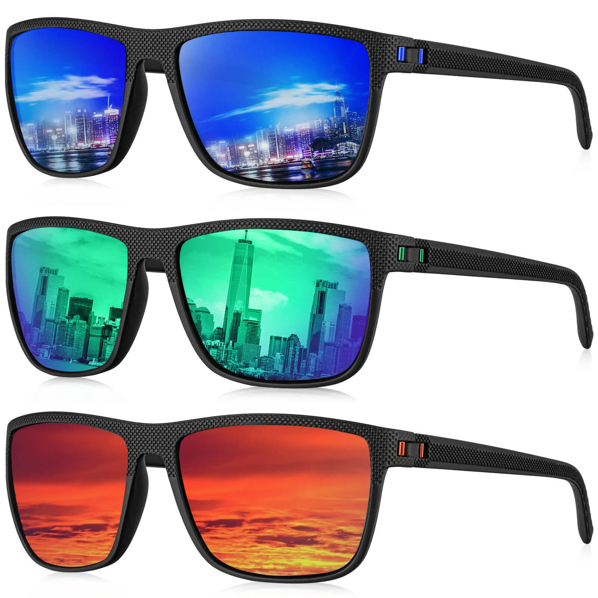 Classic Rectangle Sunglasses S45-4-5-6