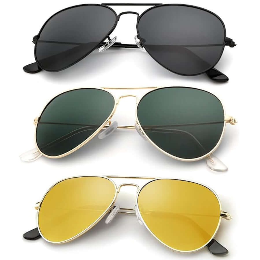 Classic Aviator Sunglasses S24-1-2-17