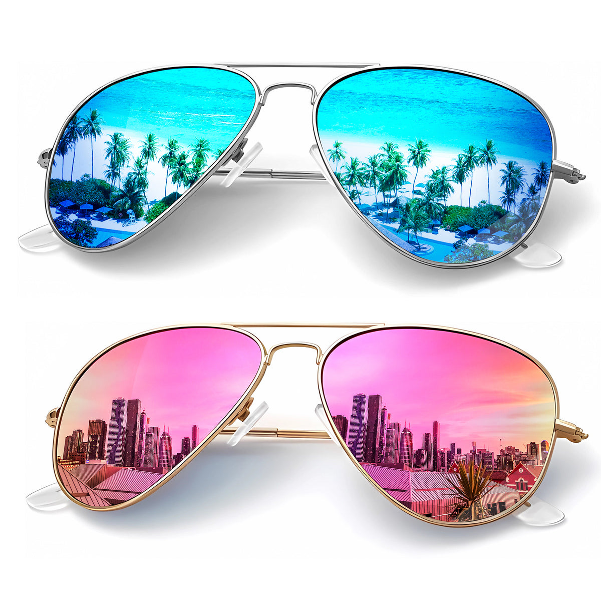 Classic Aviator Sunglasses S24-3-4
