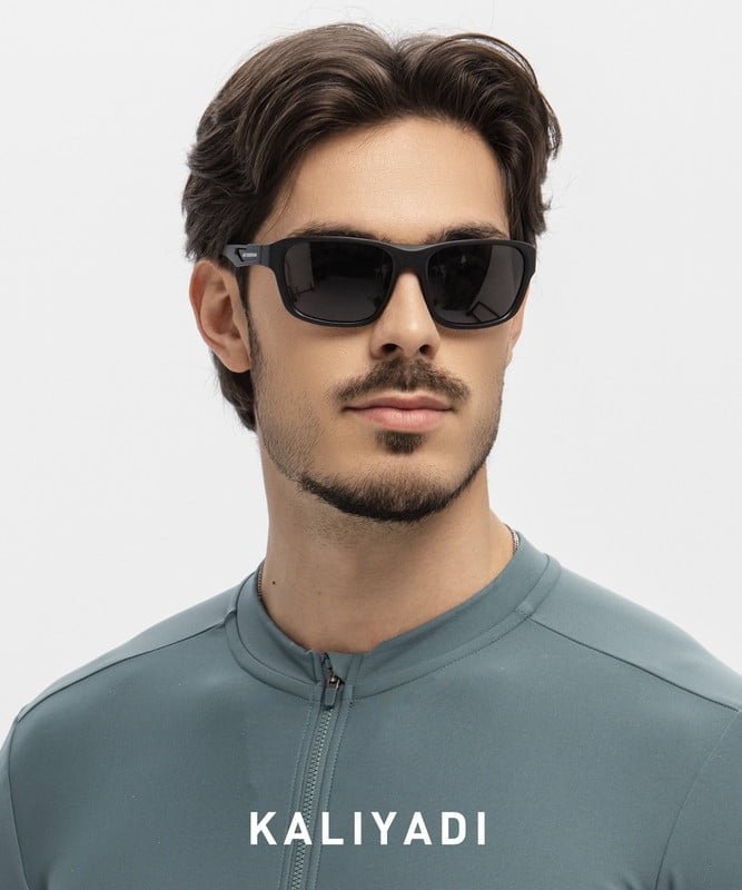 KALIYADI Sports Sunglasses for Men,Polarized Sun Glasses Cycling Running Sunglasses with UV400 Protection WMKA150-2-4-5