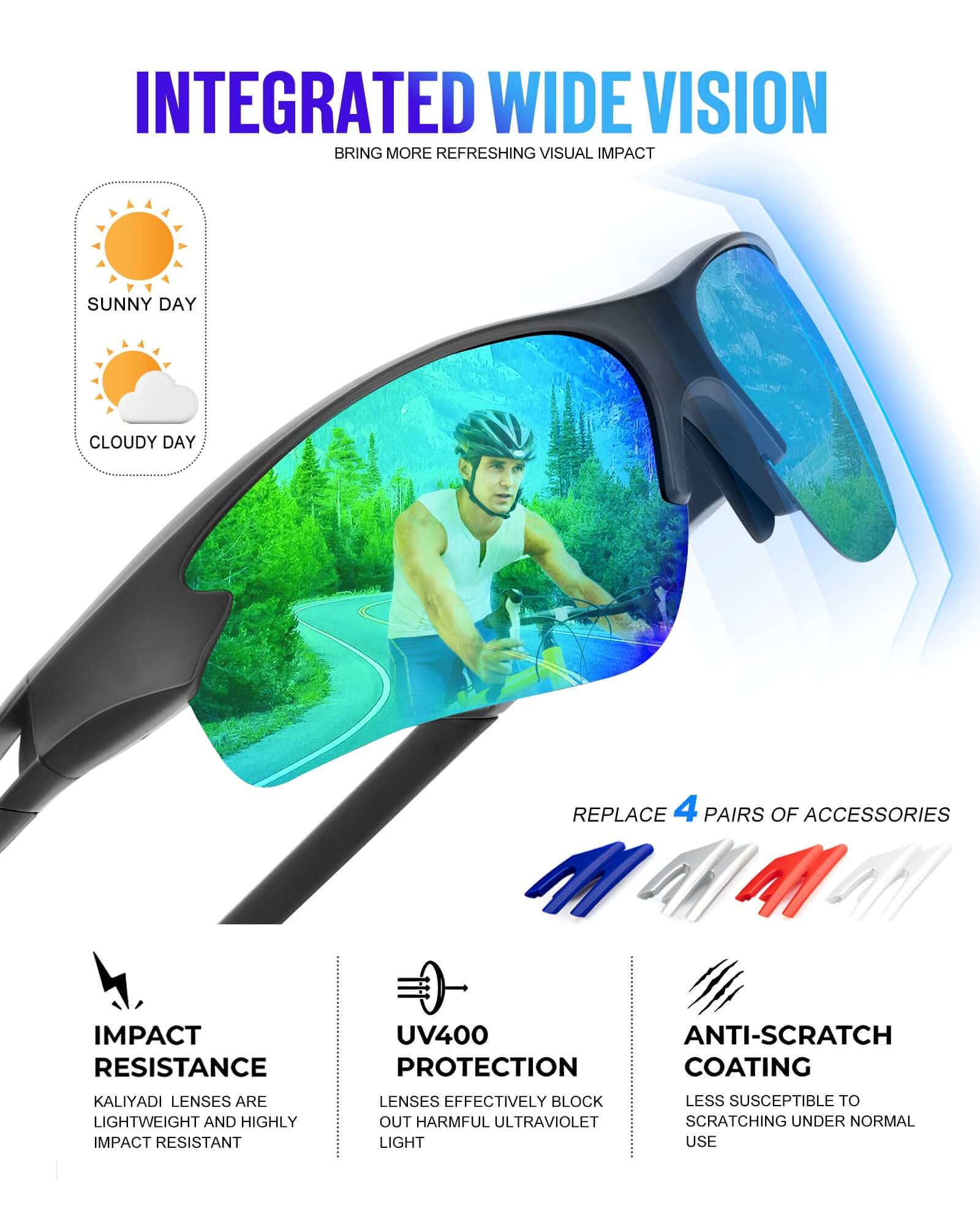 Sports Sunglasses S61-1-3-5