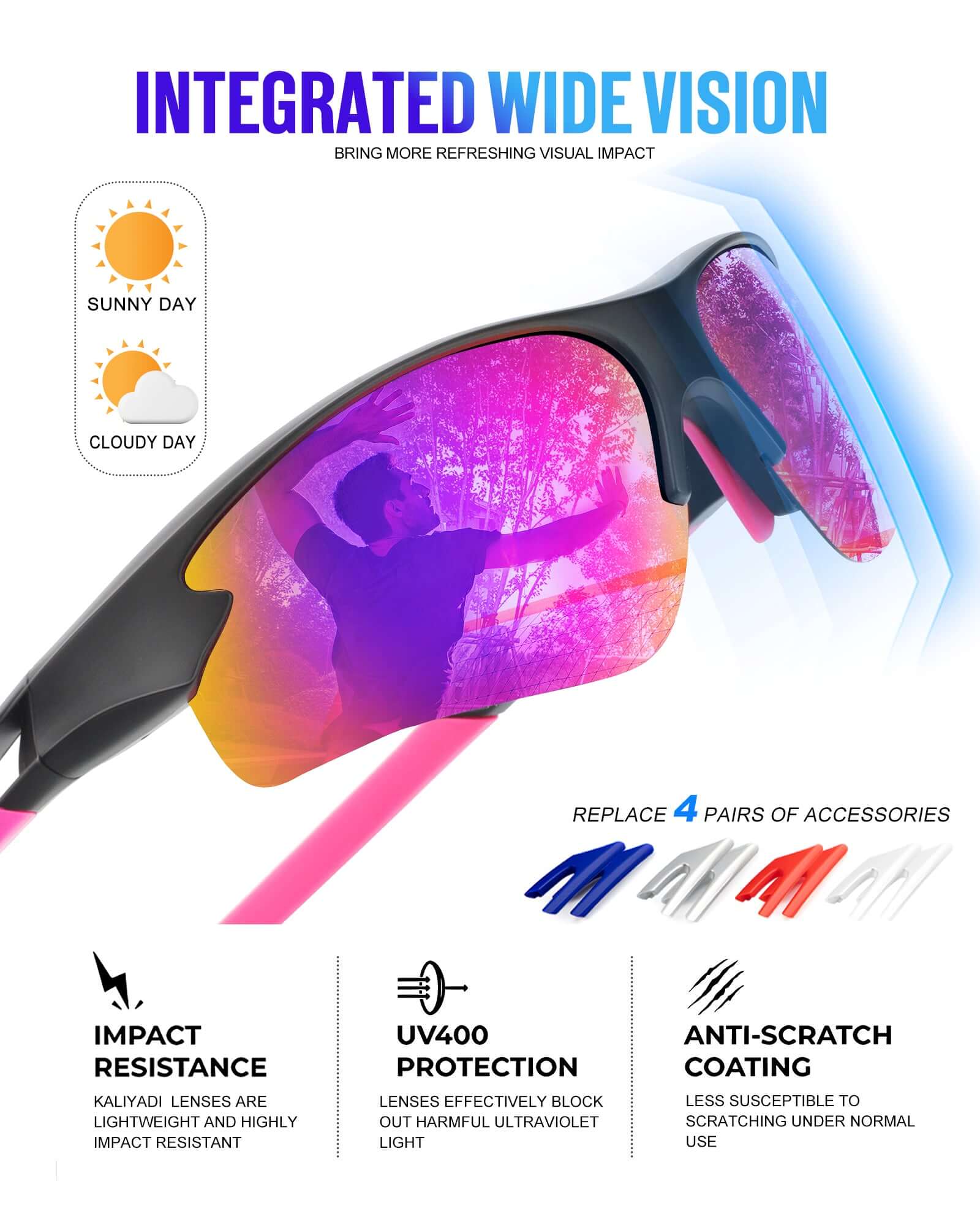 Sports Sunglasses S61-1-3-4