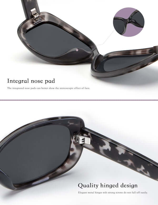 Graceful Square Polarized Sunglasses S20-3