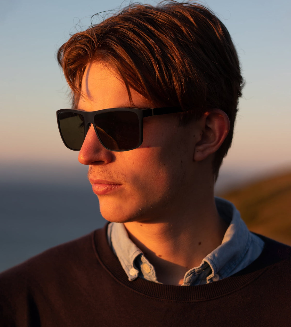 KALIYADI Polarized Sunglasses for Men and Women,Classic Square Sun Glasses with UV Protection for Driving Fishing WMS11-1-3-4