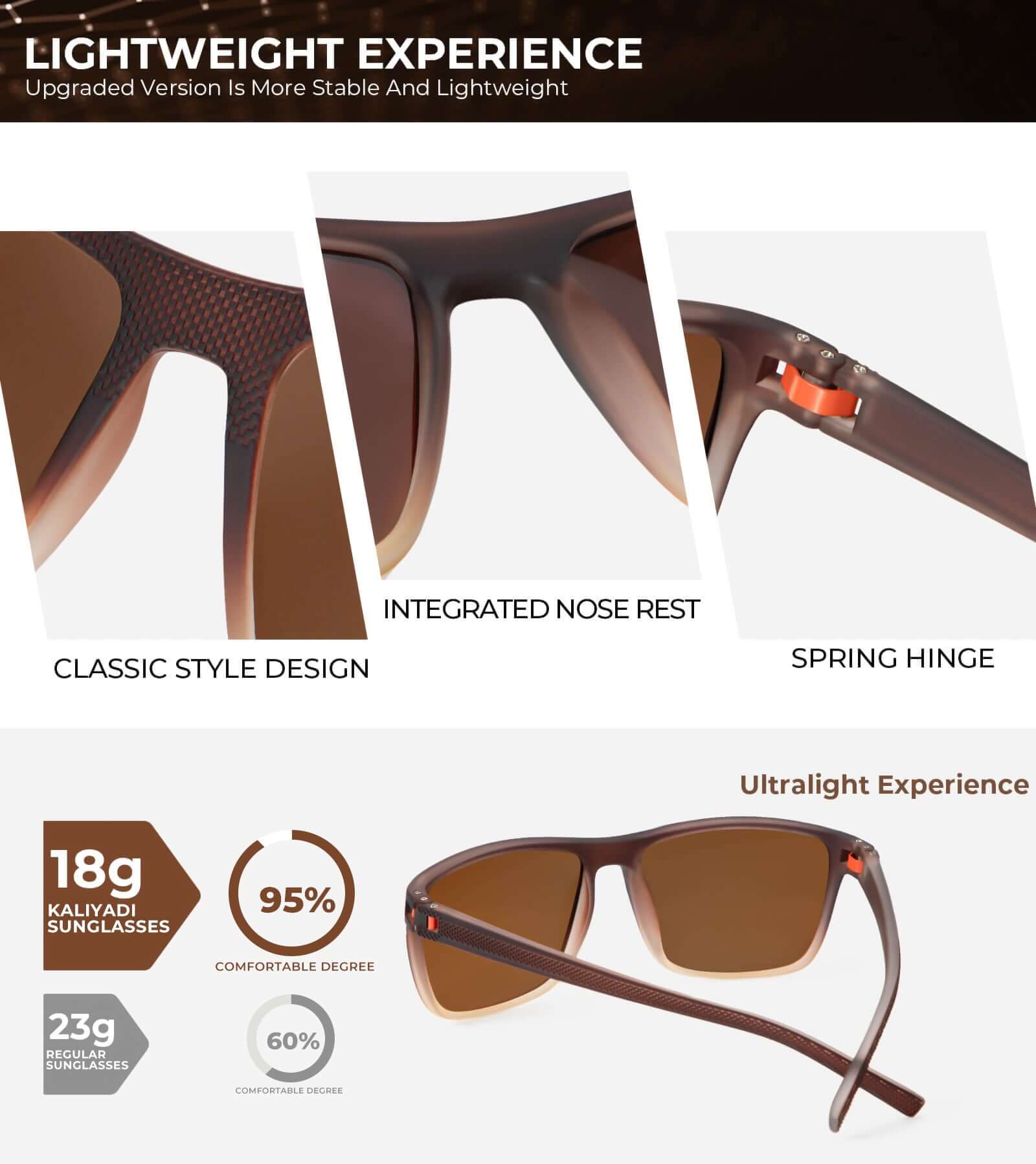 Classic Rectangle Sunglasses S45-1-10-17