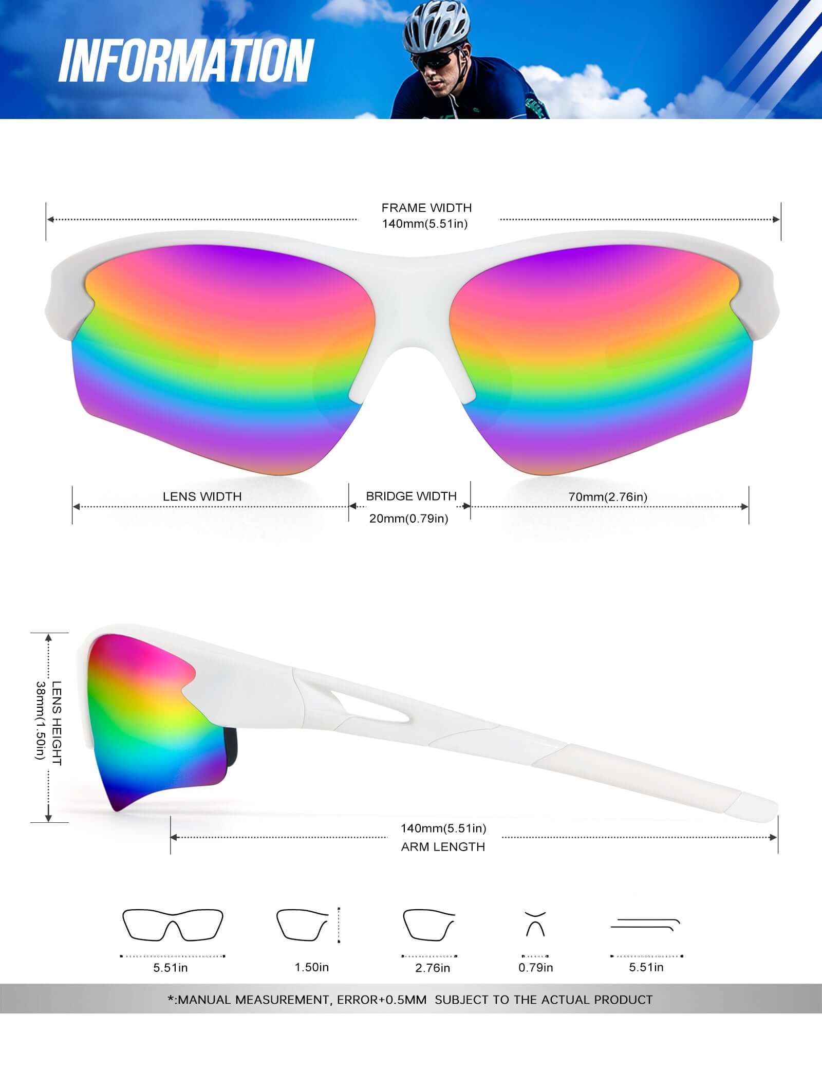 Sports Sunglasses S61-2-8-9