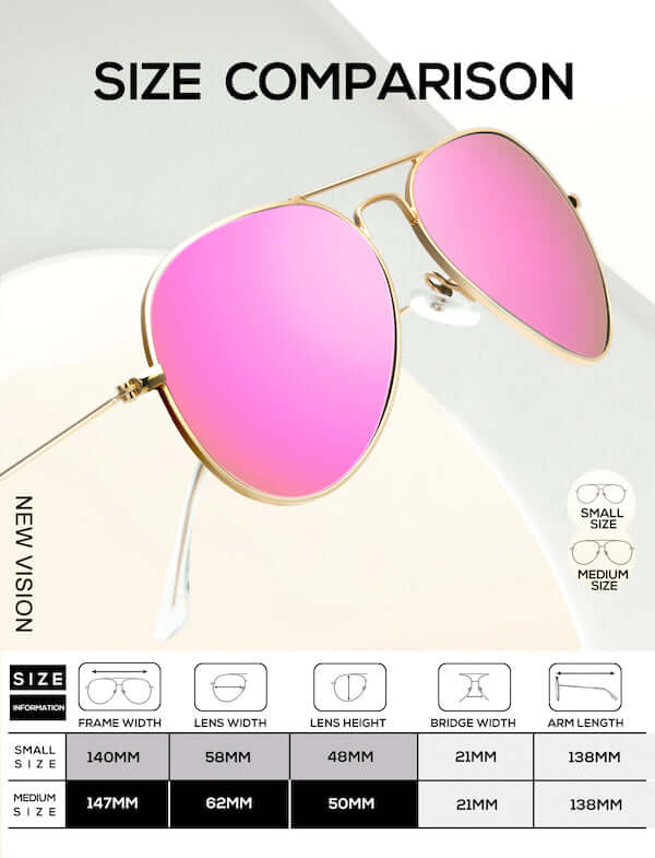 Classic Aviator Sunglasses S24-1-4