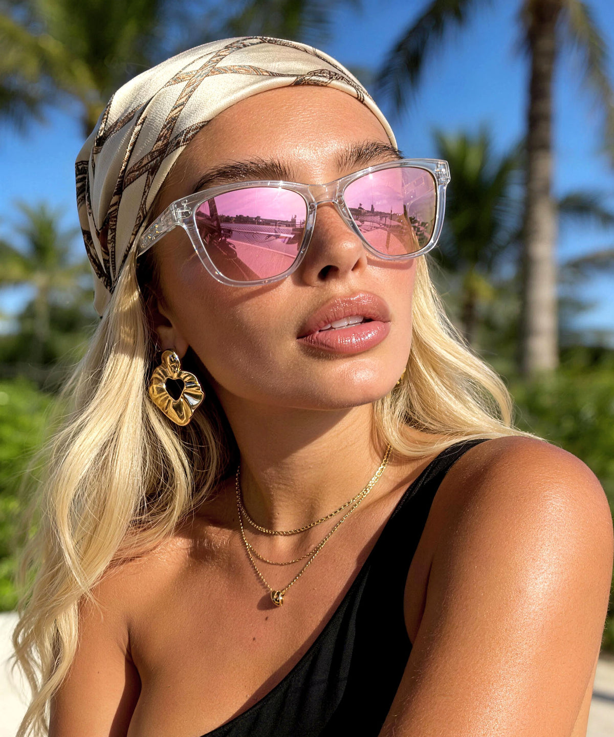 KALIYADI Womens-Sunglasses Polarized Sunglasses Womens: Retro Trendy Sun Glasses with UV400 Protection for Travel Driving S06-23