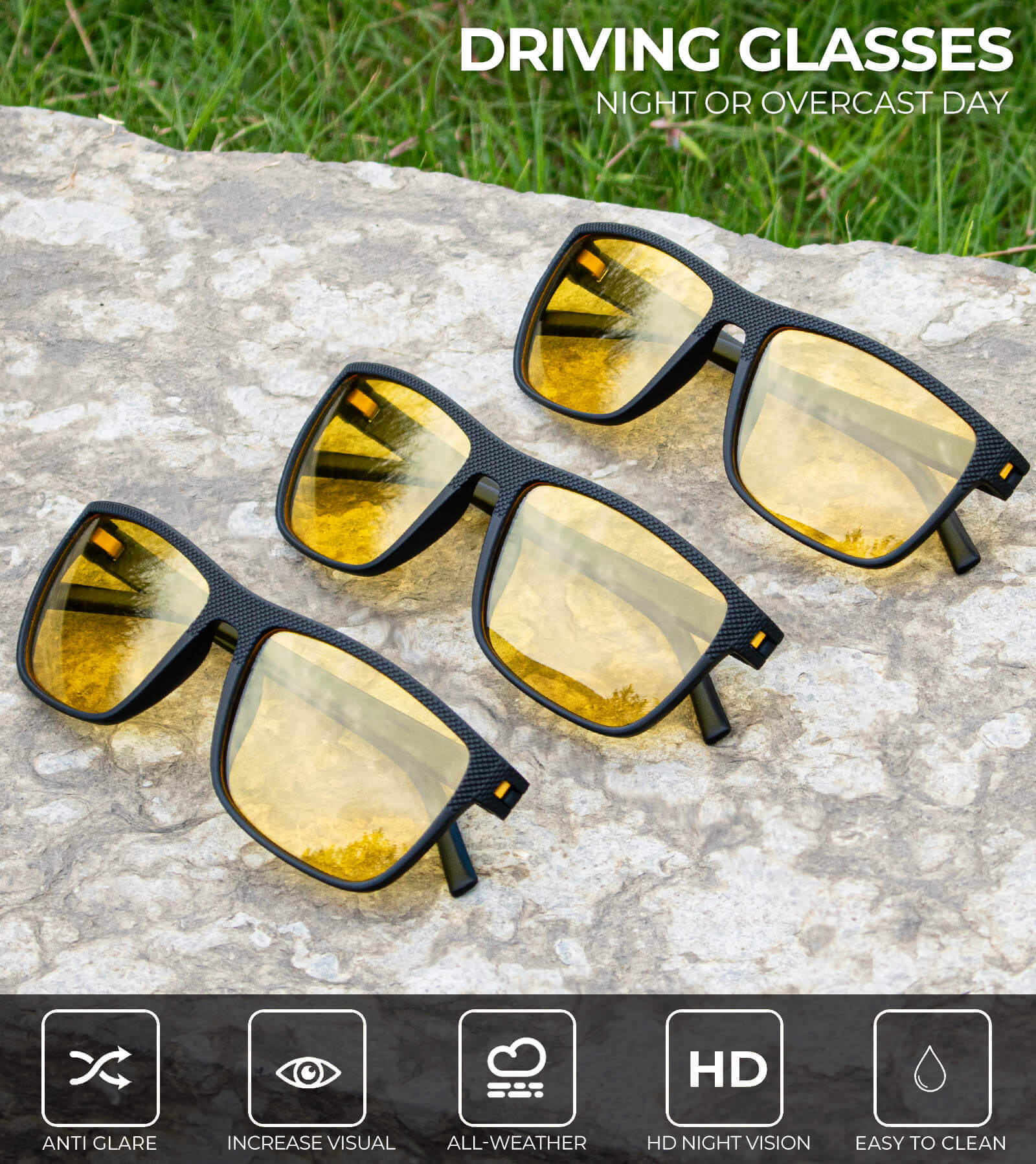 Classic Rectangle Sunglasses S45-31-31-31