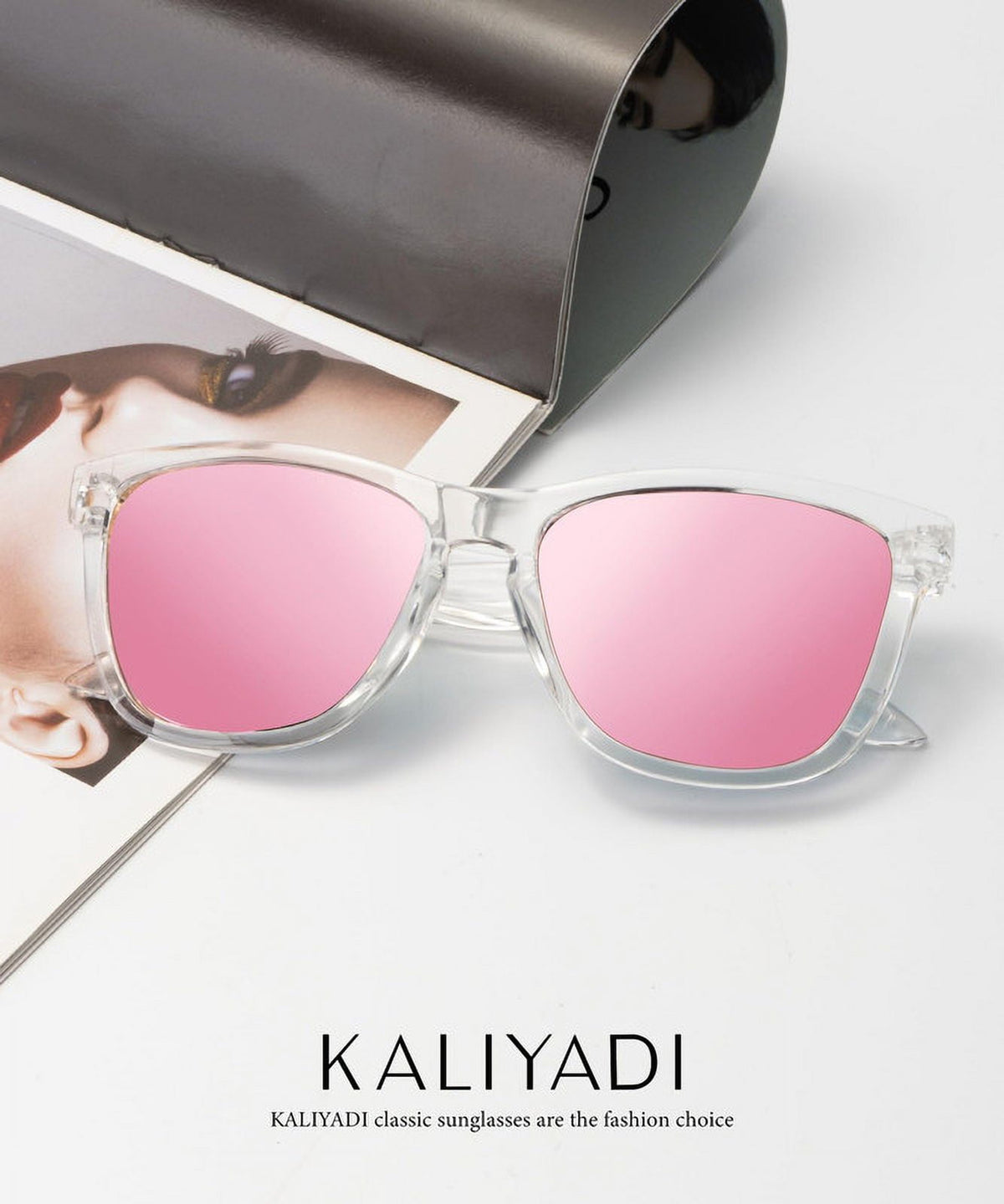 KALIYADI Polarized Sunglasses for Women Men Retro Square Sun Glasses UV Protection WMS06-16-17-23