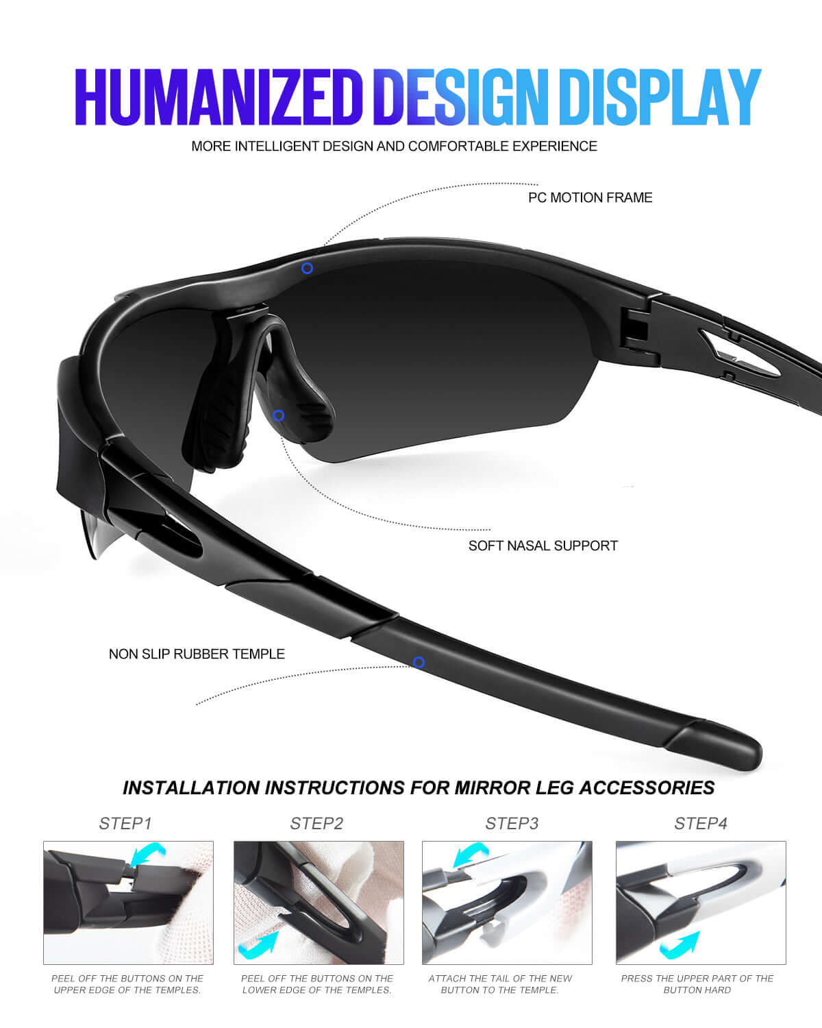 Sports Sunglasses S62-1-1-1