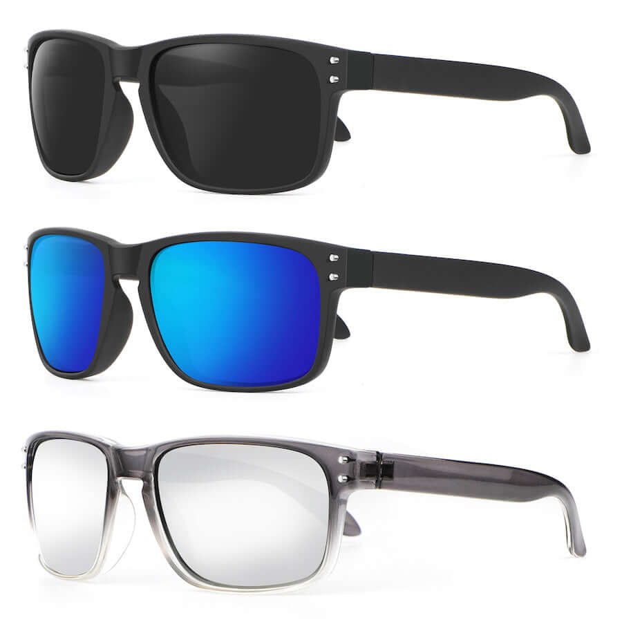 Rivets Square Sunglasses S66-2-7-10