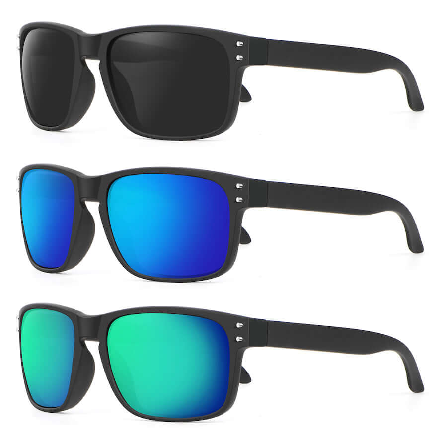 Rivets Square Sunglasses S66-2-7-8