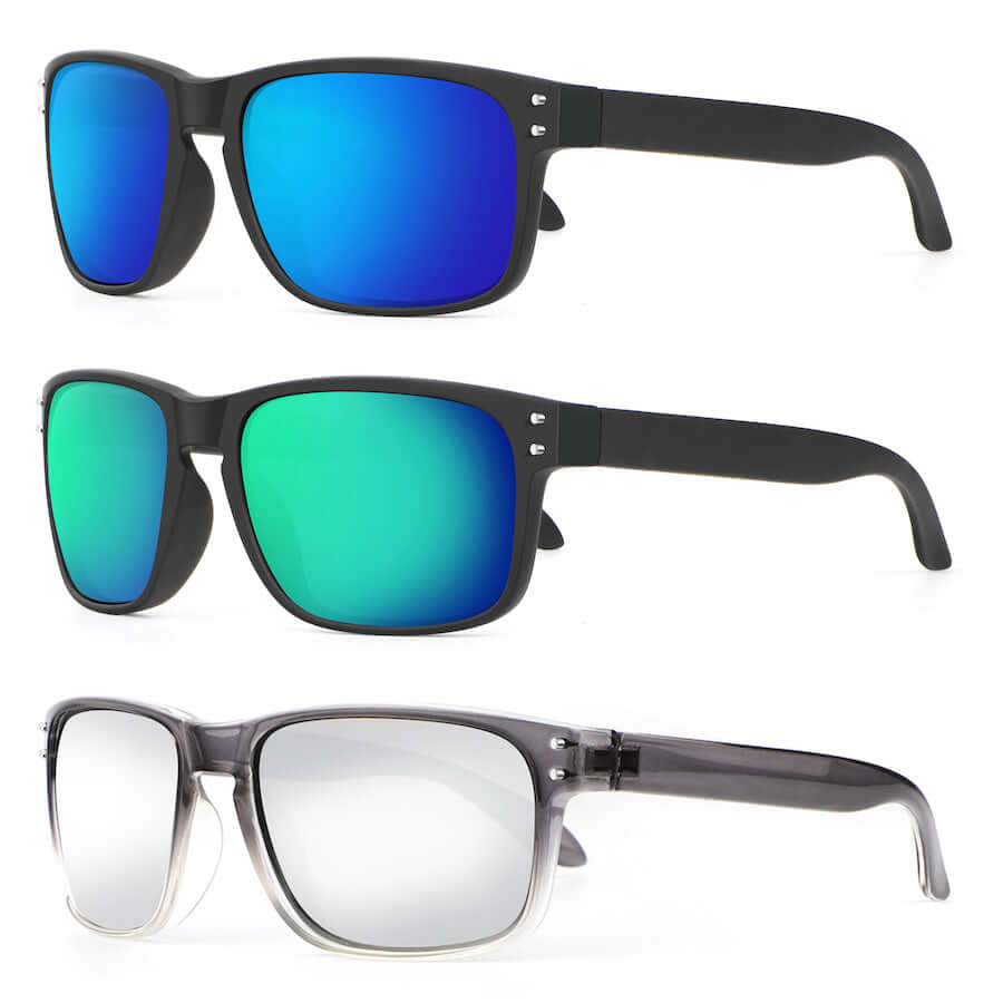 Rivets Square Sunglasses S66-7-8-10