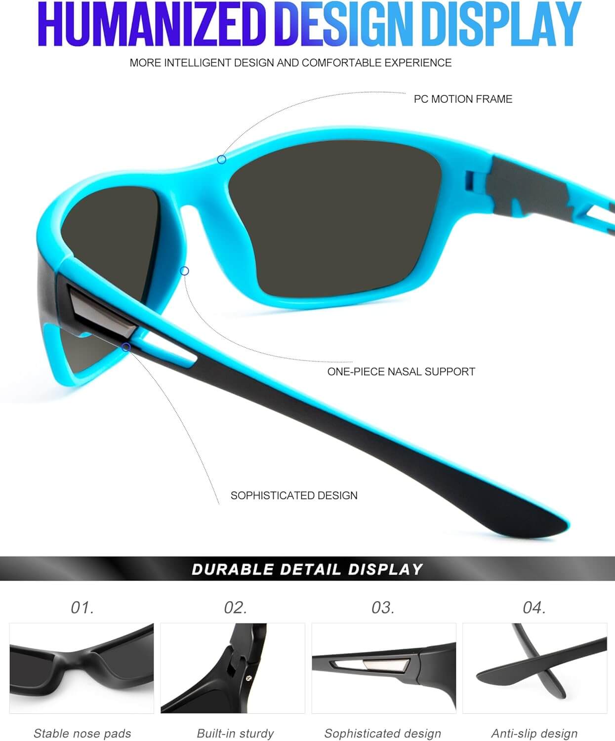 Sports Sunglasses (3 Pack) S63